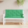 Garden Bench Cushions 2pcs Green 47.2"x19.7"x2.8" Oxford Fabric