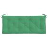Garden Bench Cushions 2pcs Green 47.2"x19.7"x2.8" Oxford Fabric