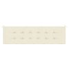 Garden Bench Cushion Cream 70.9"x19.7"x1.2" Oxford Fabric