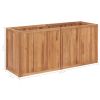 Garden Raised Bed 59.1"x19.7"x27.6" Solid Wood Teak