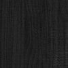 Garden Planters 2 pcs Black 27.6"x27.6"x27.6" Solid Wood Pine