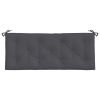Garden Bench Cushion Anthracite 47.2"x19.7"x2.8" Oxford Fabric