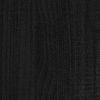 Garden Planters 2 pcs Black 19.7"x19.7"x27.6" Solid Wood Pine