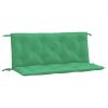 Garden Bench Cushions 2pcs Green 47.2"x19.7"x2.8" Oxford Fabric