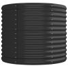 Garden Raised Bed Powder-coated Steel 88.2"x31.5"x26.8" Anthracite
