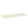 Garden Bench Cushion Cream 59.1"x19.7"x1.2" Oxford Fabric