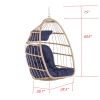 Outdoor Garden Rattan Egg Swing Chair Hanging Chair