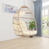 Outdoor Garden Rattan Egg Swing Chair Hanging Chair